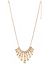 Hammered bars necklace by Lane Bryant