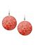 Floral shell disc earrings by Lane Bryant
