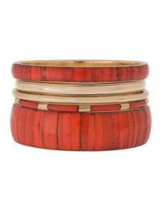 Bone bangle bracelet set by Lane Bryant
