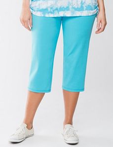 Relaxed fit active capri by Lane Bryant