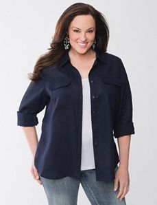 Lane Collection linen blouse