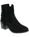 Wide Width Fringed Ankle Boot by Lane Bryant