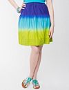 Dip-dye crochet skirt