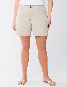 Full Figure Casual Shorts by Lane Bryant