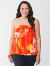 Ruffled tube top