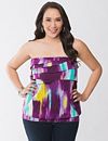 Ruffled tube top