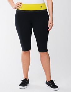 Knee legging with sparkle accents
