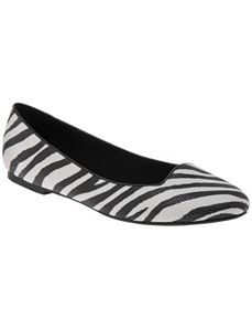 Animal print smoking slipper