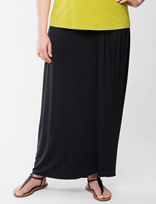 Lane Collection Grecian wrap skirt