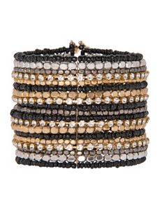 Cubic zirconium beaded bracelet by Lane Bryant