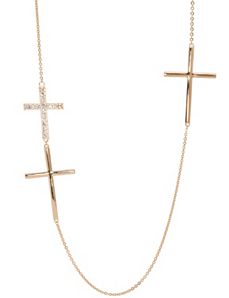 Triple cross necklace by Lane Bryant