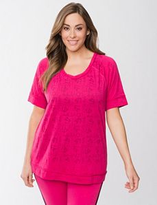 LB logo burnout tee