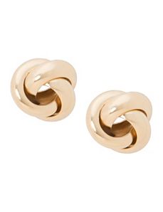 Knotted stud earrings by Lane Bryant