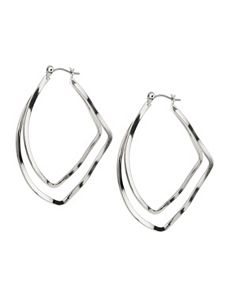 Modern teardrop earrings by Lane Bryant