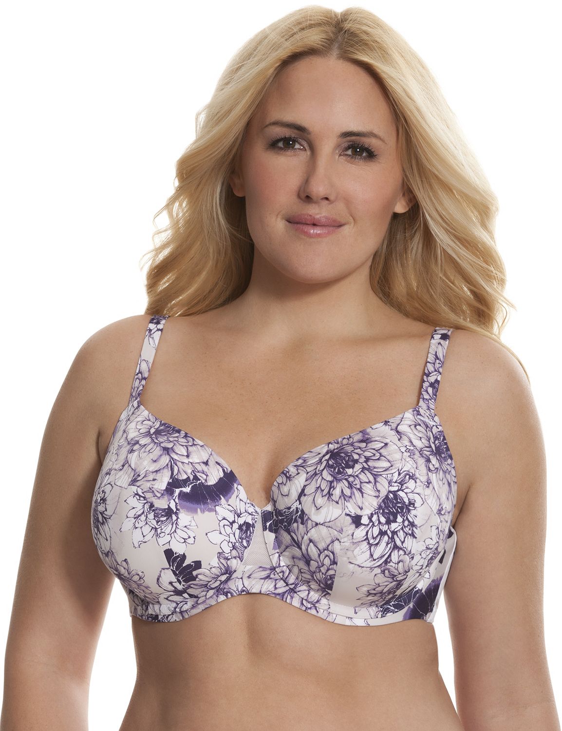 LANE BRYANTCACIQUE Floral Print Cooling Full Coverage Bra_46D eBay