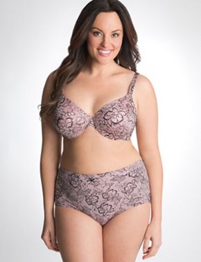 Floral Back Smoothing Bra & Brief Panty