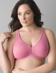 Plus size cotton no wire bra
