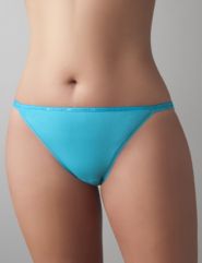 Sexy plus size Stretch cotton string bikini panty