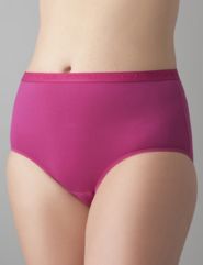 Comfy plus size Stretch cotton brief
