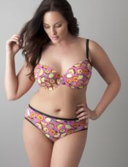 Cotton T-shirt bra and Hipster
