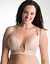 Plus size extreme plunge bra