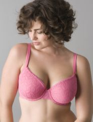 Lace t shirt bra in sizes 36C - 46DDD