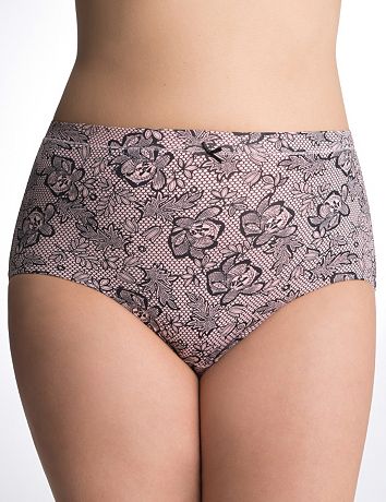 Women's comfy plus size Microfiber brief