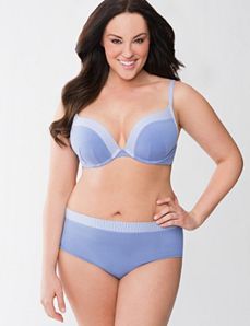 Cotton Boost Plunge Bra