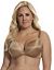 Sateen push up plunge bra in plus sizes