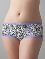 Comfy Cotton boyshort panties in sizes 14 to 28