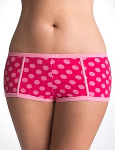 Comfy Cotton boyshort panties in sizes 14 to 28