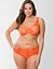 Plus size luxury lace full coverage bra