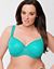 Plus size luxury lace balconette bra
