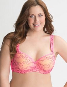 Passion lace balconette bra