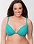 Plus size luxury lace plunge bra
