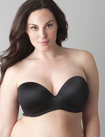 Strapless balconette bra by Cacique