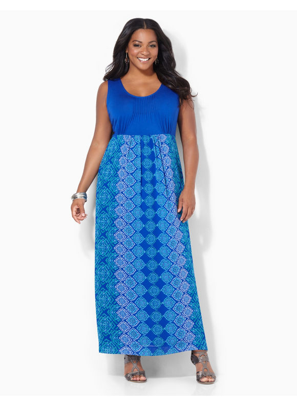 Plus Size Heritage Maxi Catherines Womens Size 0X, Surf the Web