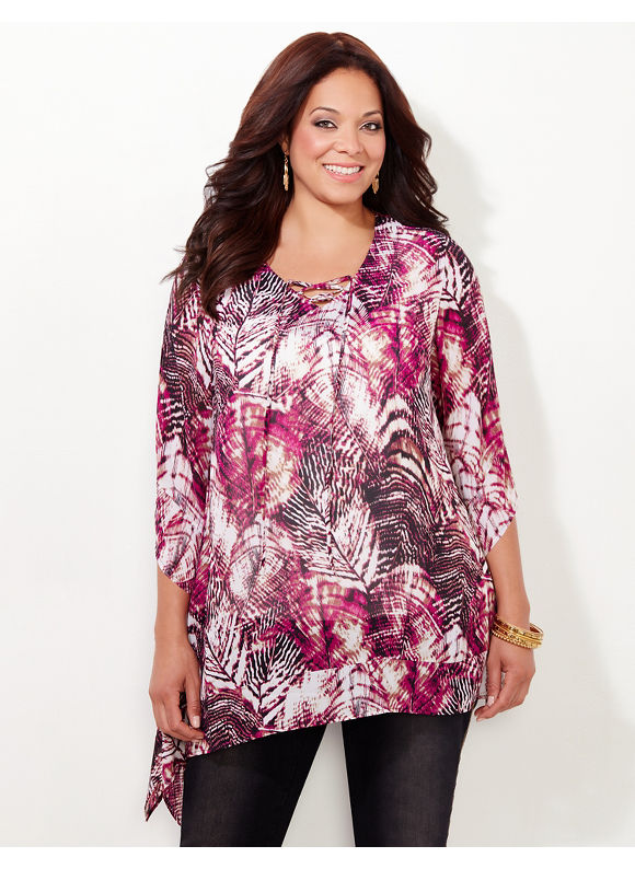 UPC 400000204550 - Black Label by Catherines Plus Size Paradise Top ...