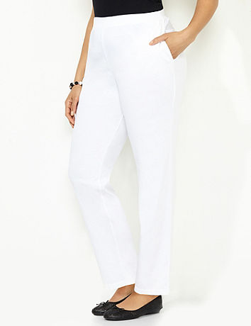 Suprema Knit Pant (Modern Colors) | Catherines