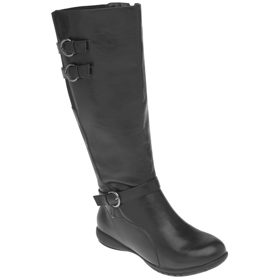 LANE BRYANT   3 buckle riding boot  
