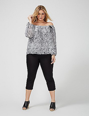 Plus size off-the-shoulder top from Lane Bryant | Lane Bryant