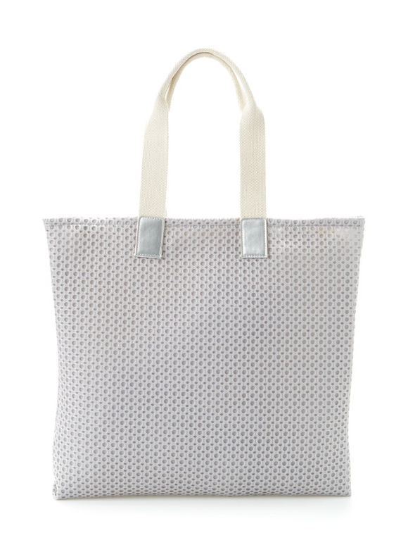 Lane Bryant Plus Size Mesh tote bag by     Womens Size One Size, Dove Gray