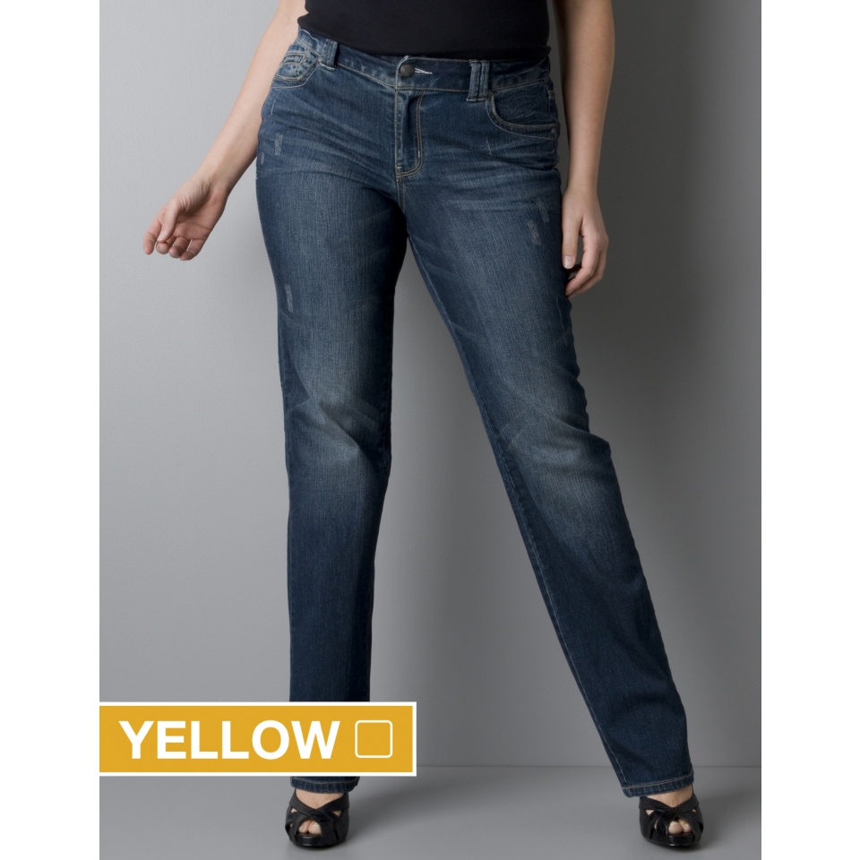 LANE BRYANT   Simply Straight jean with Right Fit Technology customer 