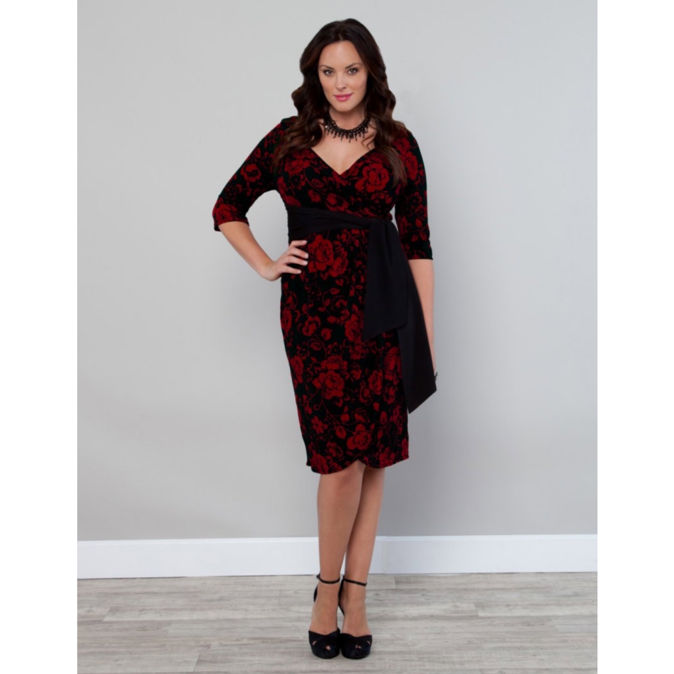 CATHERINES   Harlow Faux Wrap Dress  
