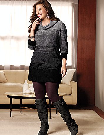 Plus Size Sweater Dress Tunic by Lane Bryant | Lane Bryant