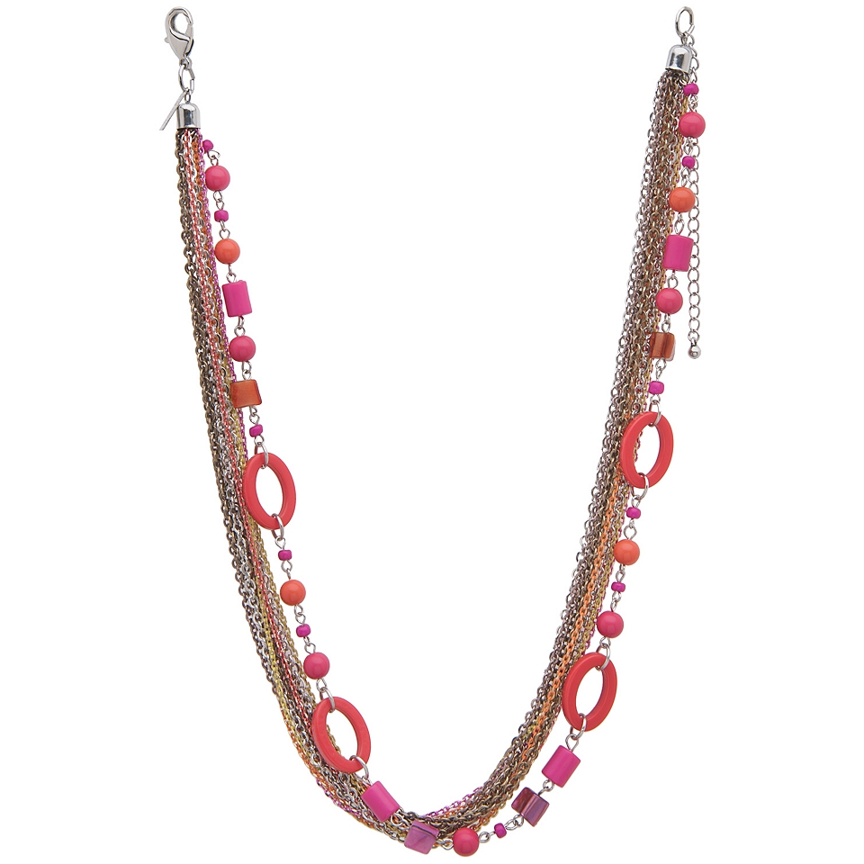   Multi chain bead necklace by Lane Bryant,productId139558
