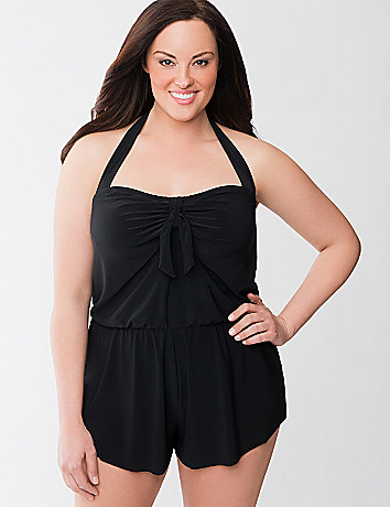 Romy romper swimsuit by Miraclesuit | Lane Bryant