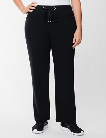 Plus Size French Terry Active Pant by Lane Bryant | Lane Bryant