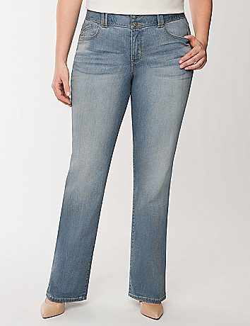 Genius Fit Bootcut Jean with Tighter Tummy Technology | Lane Bryant