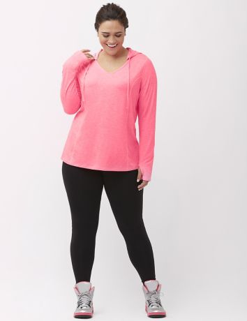 Plus size pullover active hoodie by Livi Active | Lane Bryant